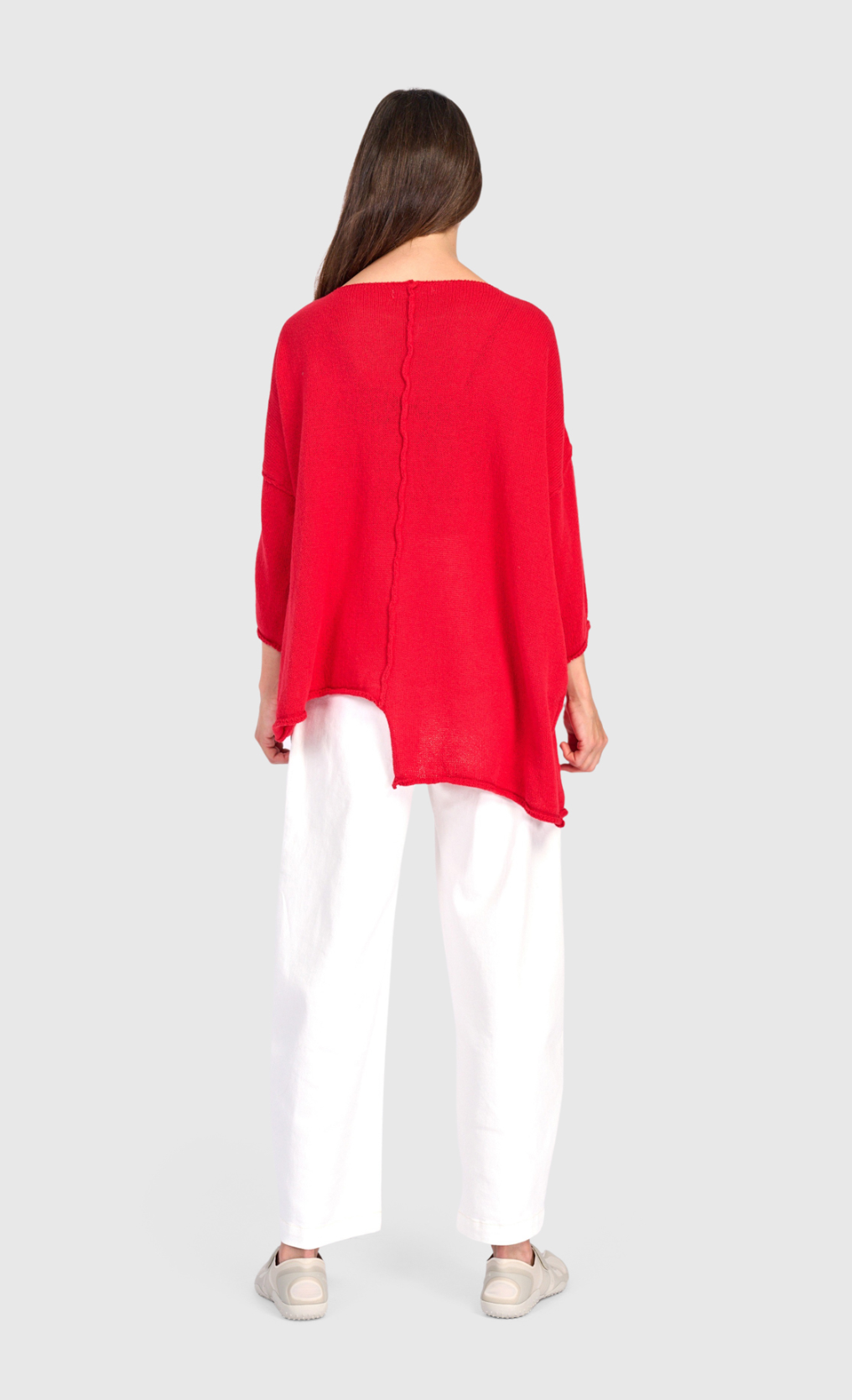 ALEMBIKA Attic Loose Sweater - AS65R - RED