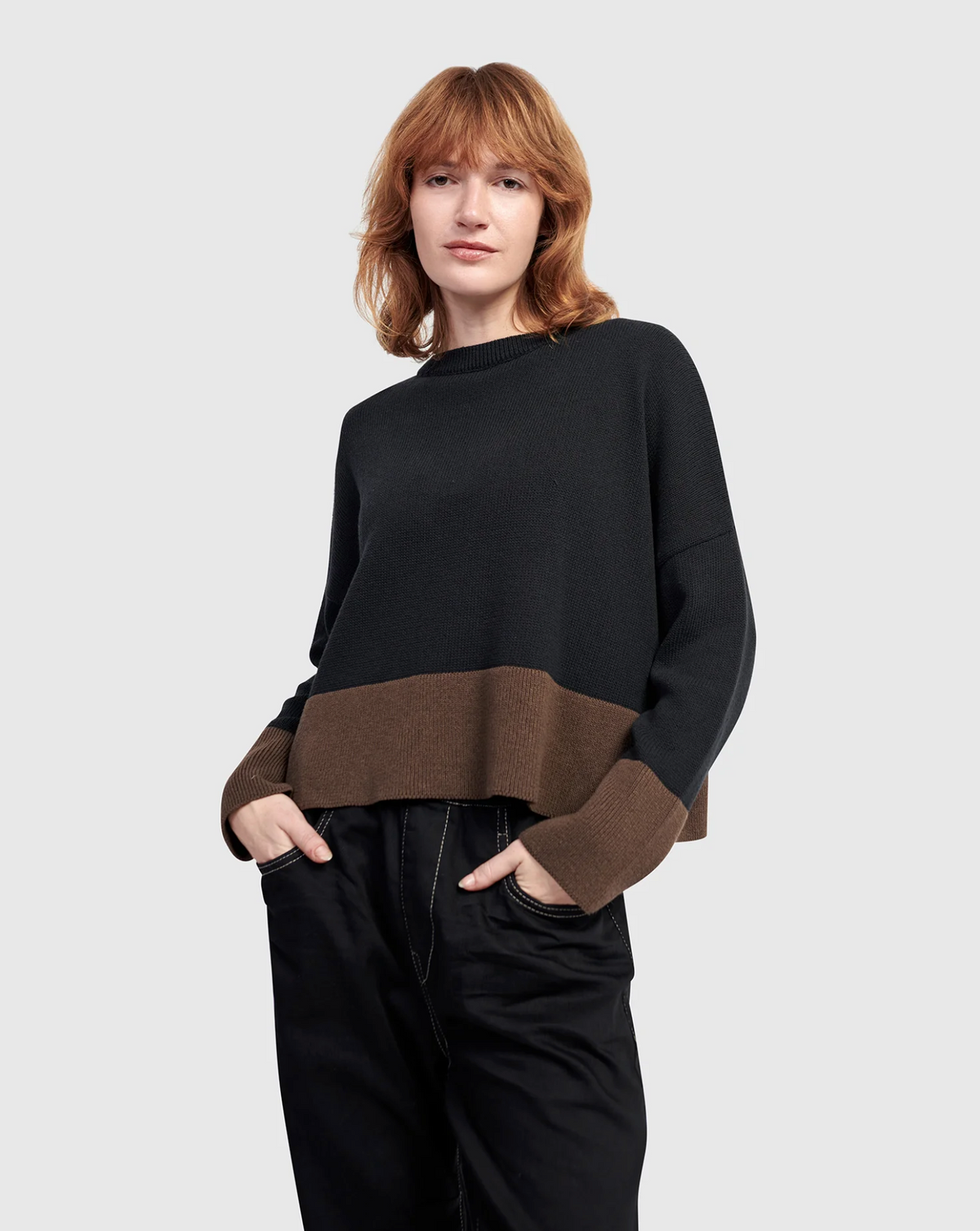 ALEMBIKA Vista Block Sweater - AS940M - MIX