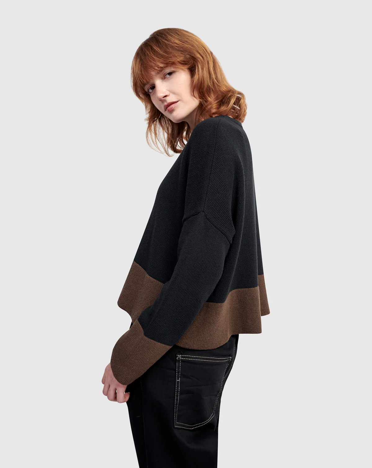 ALEMBIKA Vista Block Sweater - AS940M - MIX