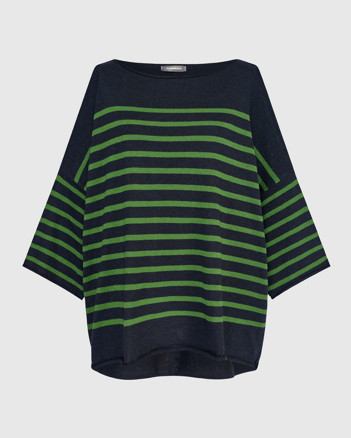 ALEMBIKA Carolina Relaxed Sweater - AS46S - STRIPES