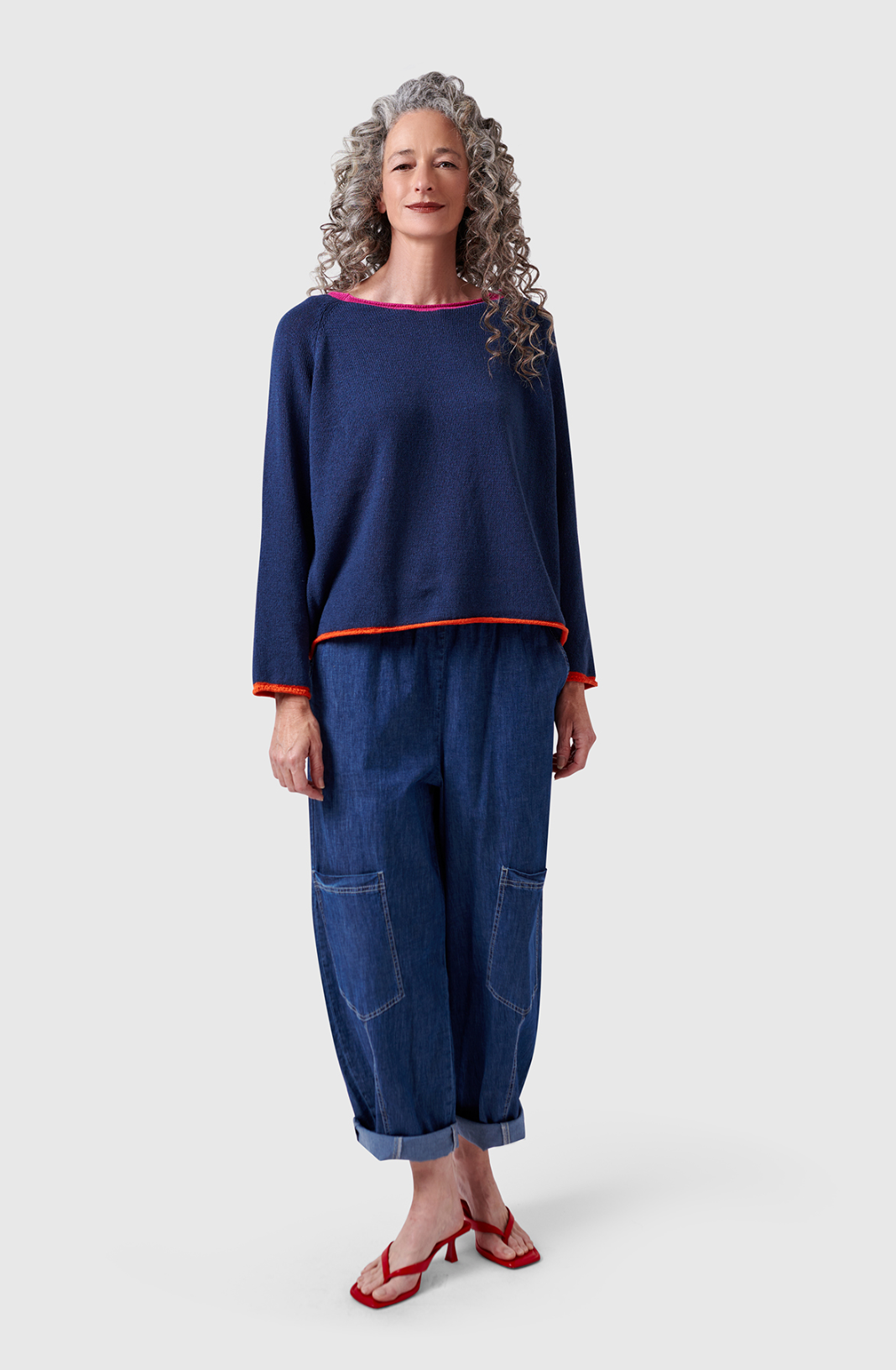 ALEMBIKA Gigi Sweater - AS26N - NAVY