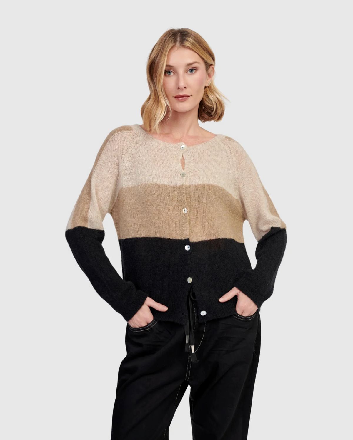 ALEMBIKA Sloane Cardigan - AS933M - MIX
