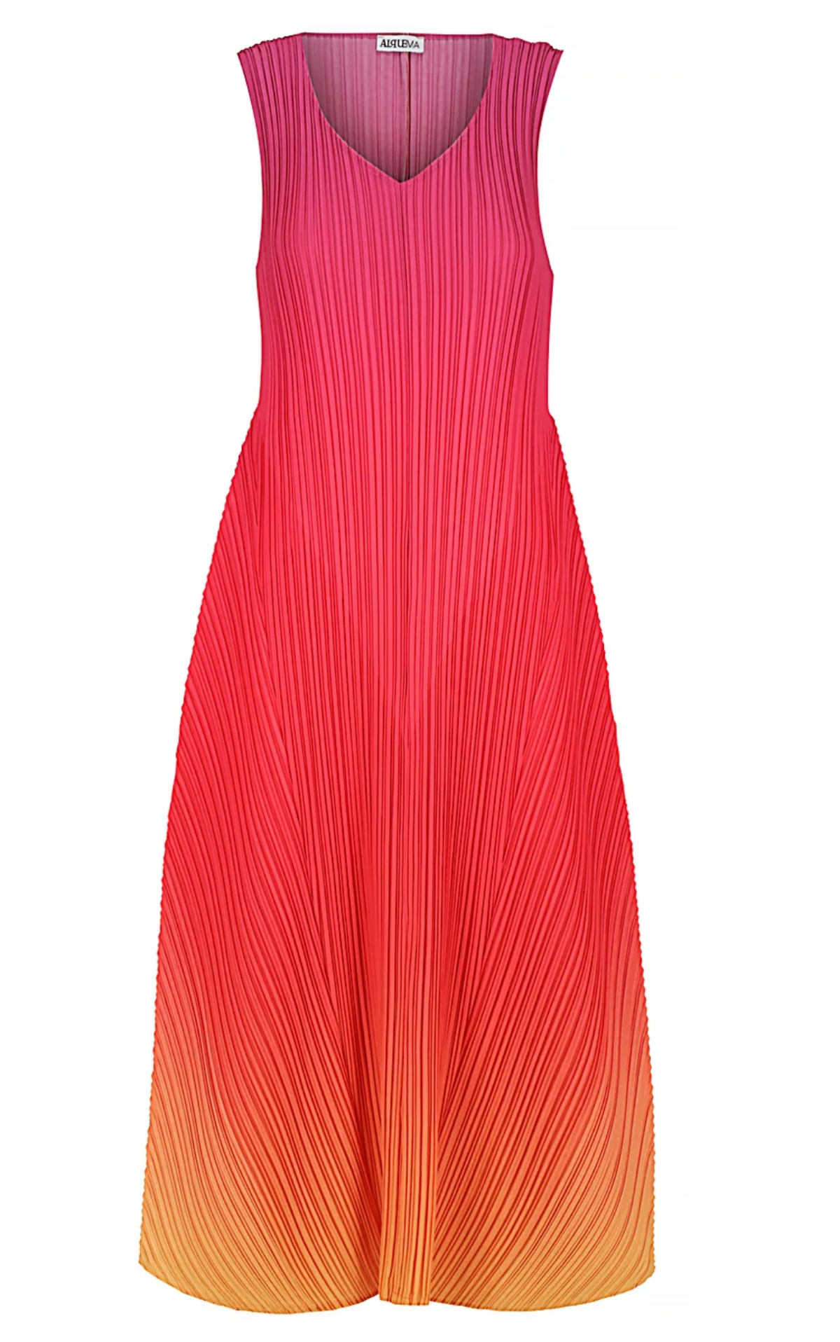 Alquema Long Estrella Dress - FESTIVAL SUNRISE