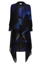 Alquema Long Collare Coat - ROYAL DREAM