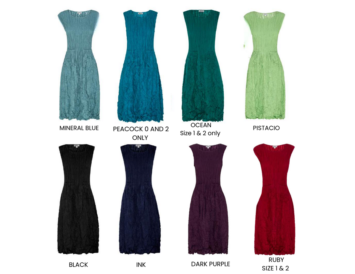 Alquema Smash Pocket Dress - LIME PETALS