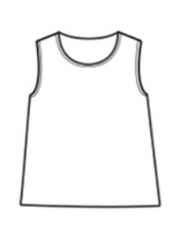 CUT LOOSE Hanky Linen Split Back Tank - 4205965