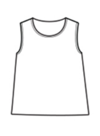 CUT LOOSE Hanky Linen Split Back Tank - 4205965