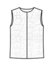 CUT LOOSE Textured Viscose Knit Seamed Shell - 6645748