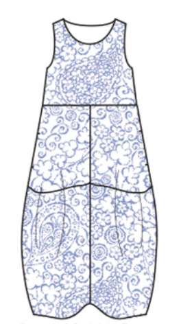 CUT LOOSE Bandana Seamed Bubble Dress - 4330317