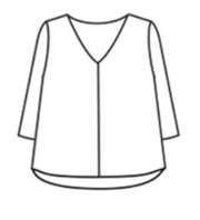 CUT LOOSE Hanky Linen Shirred Back Top - 4206906
