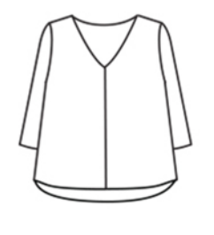 CUT LOOSE Hanky Linen Shirred Back Top - 4206906