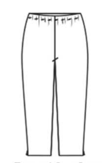 CUT LOOSE Hanky Linen Tapered Crop Pant - 4202846
