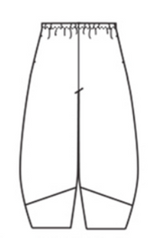 CUT LOOSE Hanky Linen Lantern Pant - 4202388