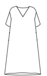 CUT LOOSE Hanky Linen Kaftan Dress - 4201144