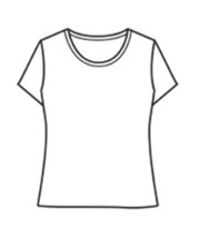 CUT LOOSE Linen Cotton Jersey Short Sleeve Bias Top - 5016620