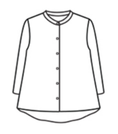 CUT LOOSE Rayon Parachute Aline Shirt - 6216419