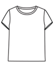 CUT LOOSE Linen Cotton Jersey Crew Tee - 5016619