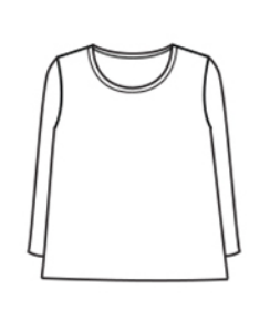 CUT LOOSE Linen Cotton Jersey Aline Top - 5017992
