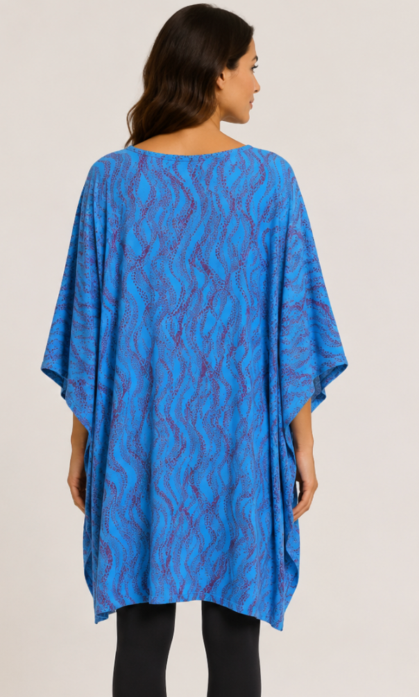 Prairie Cotton by CMC Printed Kaftan - RV720/P - JERSEY RED VINES