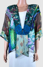 Sterling Style Frog Closure Jacket - 5752J EVERGREEN