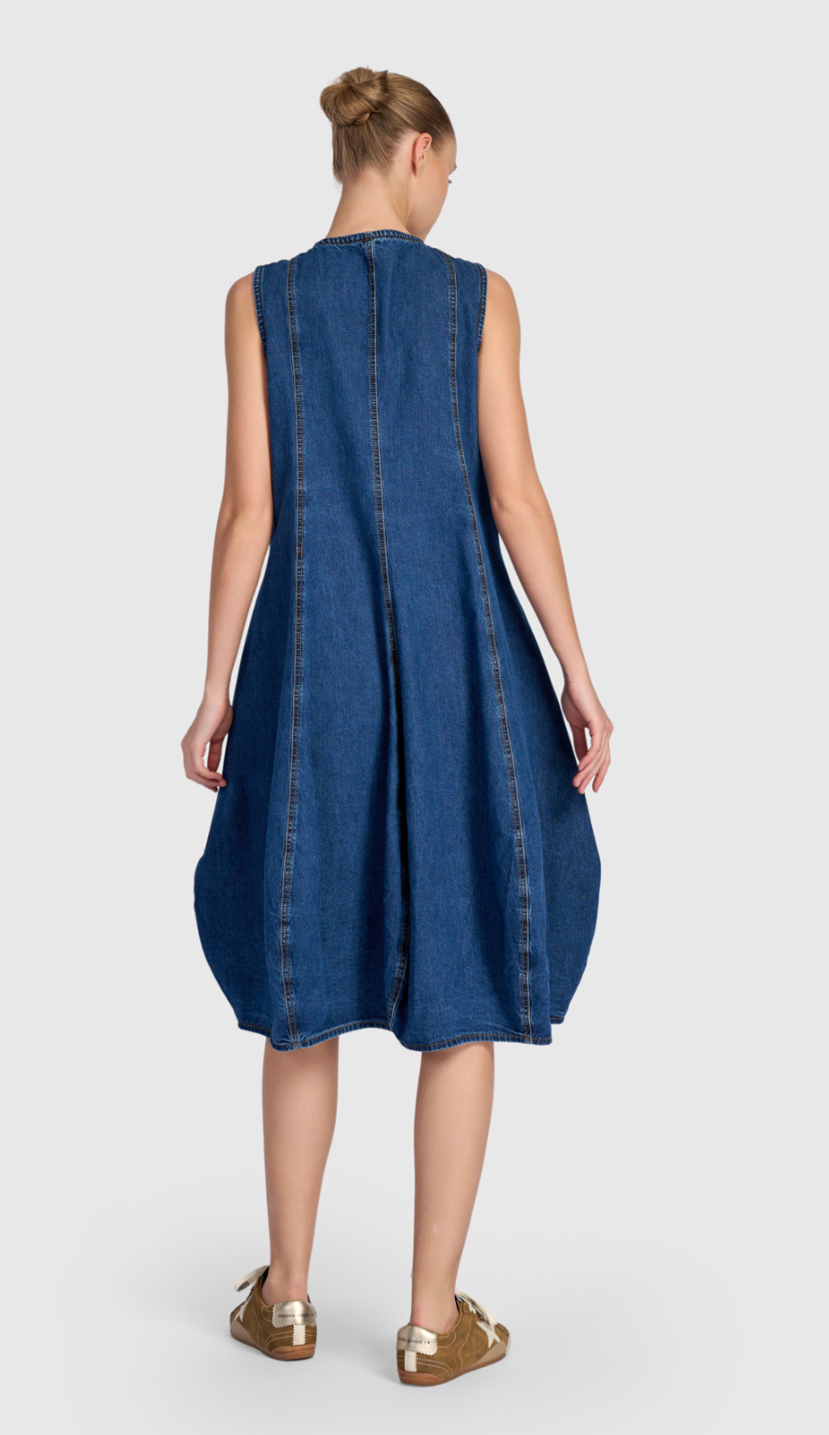 ALEMBIKA Denim Dress - UD375D - DENIM