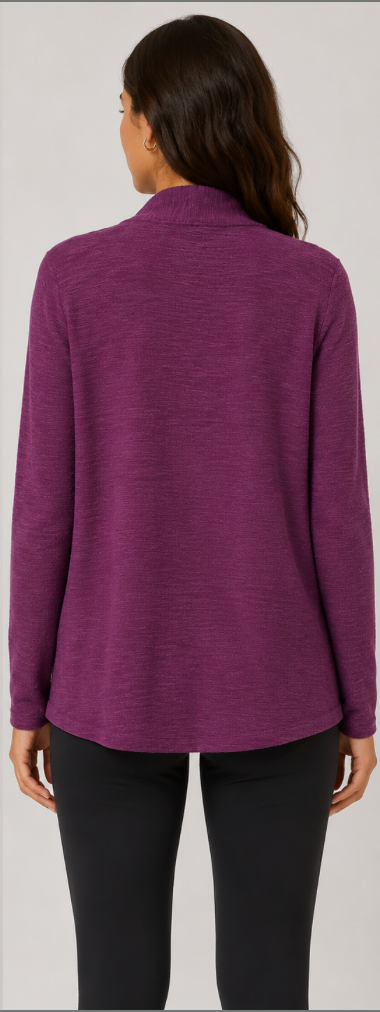 Prairie Cotton by CMC Slub French Terry Open Cardigan - SB595
