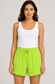Prairie Cotton by CMC Stretch Terry Maxi Short - ST5622