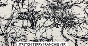 Prairie Cotton by CMC Heather Stretch Terry Printed Hoodie Pullover - BR144/P - STRETCH TERRY BRANCHES