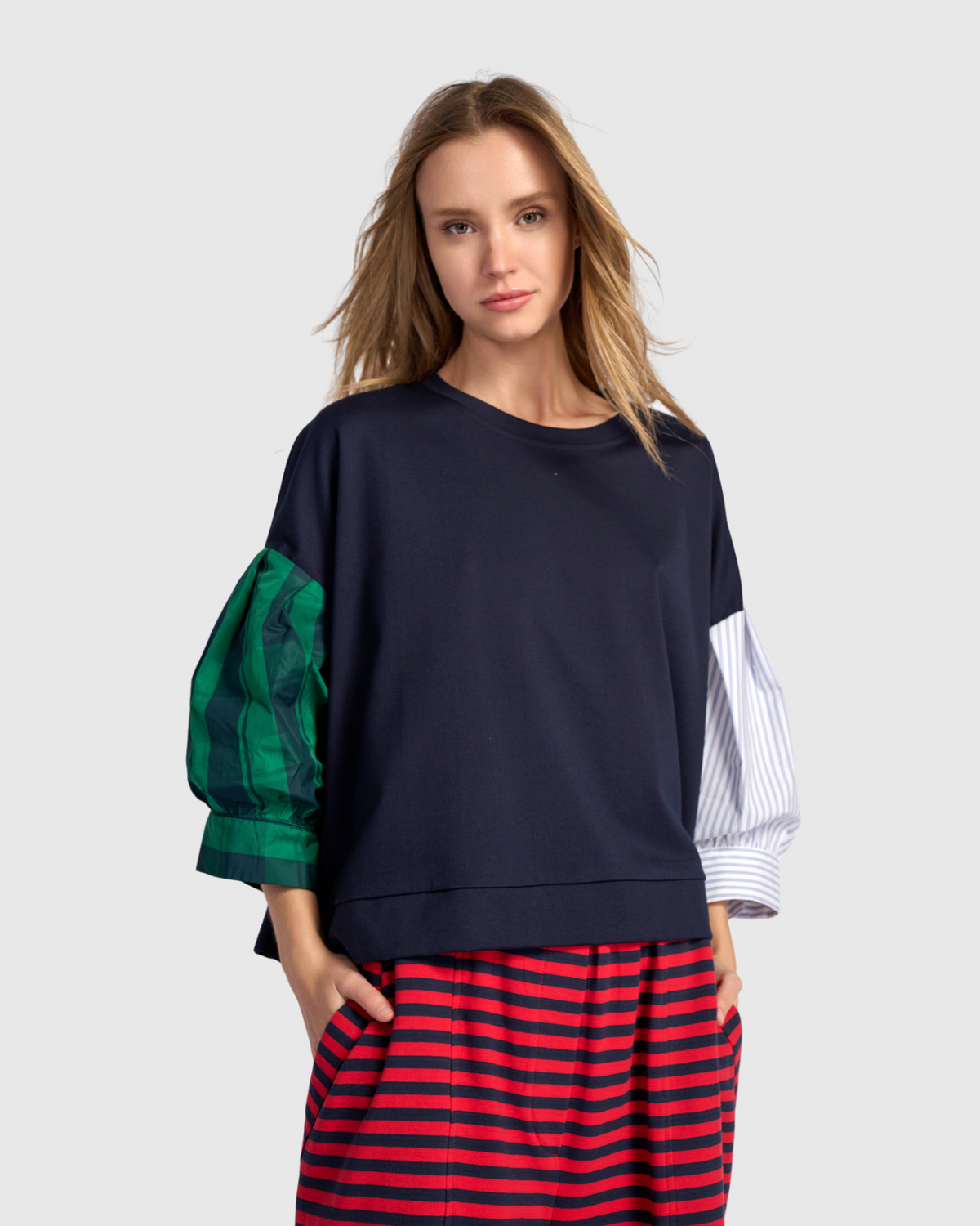 ALEMBIKA Jersey Top - ST910M - MIX