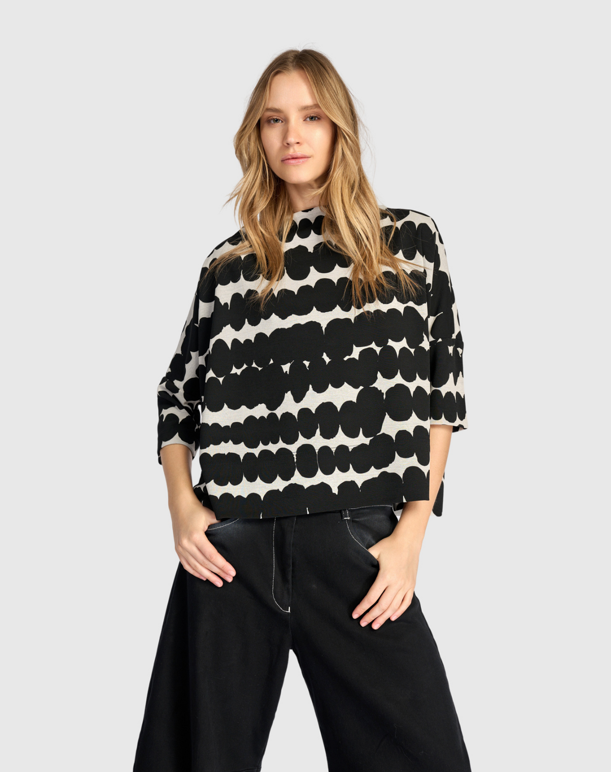 ALEMBIKA Poly-Knit Top - ST943I - IMPRINT
