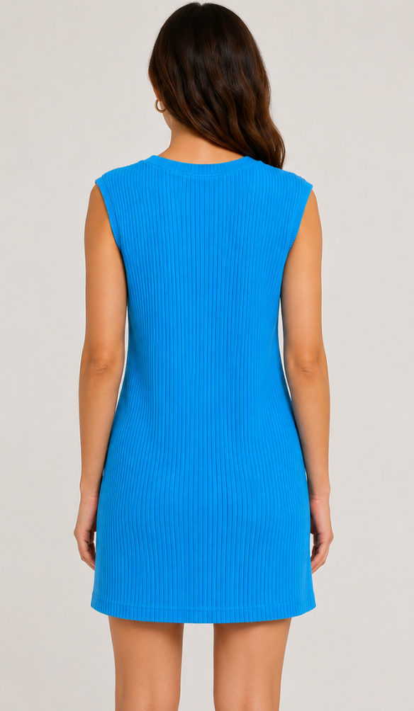 Prairie Cotton by CMC Rib Tank Dress - 4039