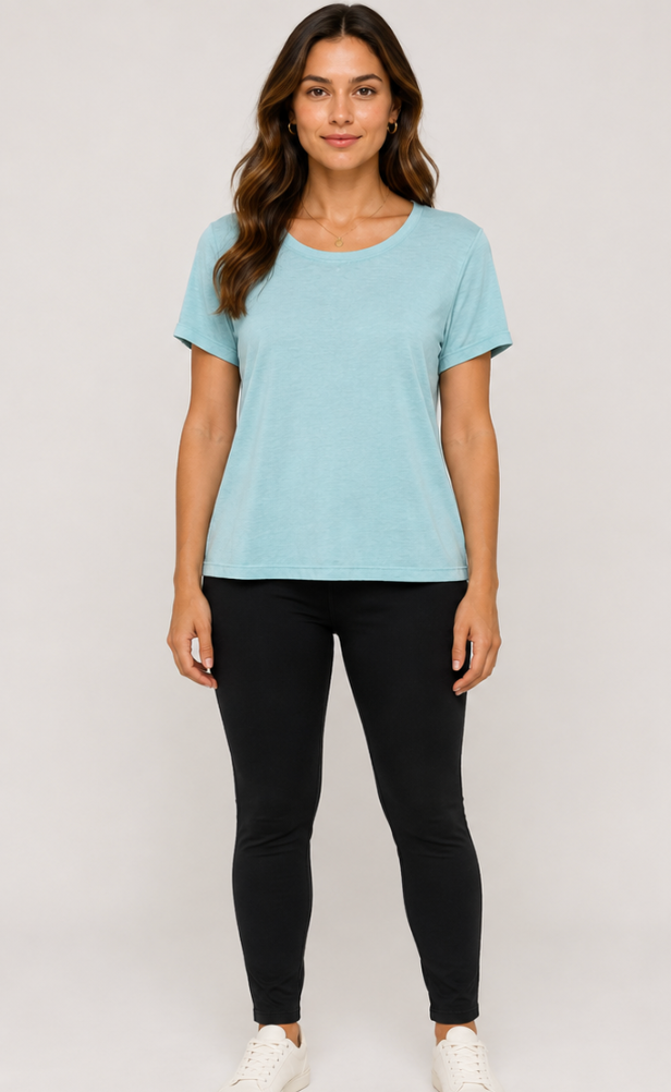 Prairie Cotton by CMC Prairie Lux Round Neck Relax Long Sleeve - LX145L