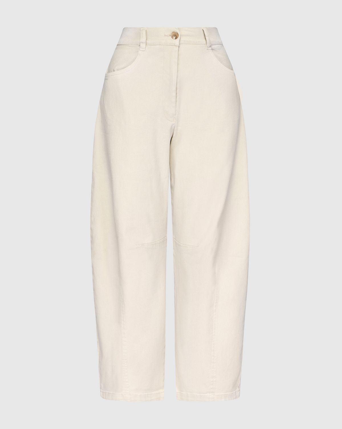 ALEMBIKA Cotton Pants - SP430I - IVORY