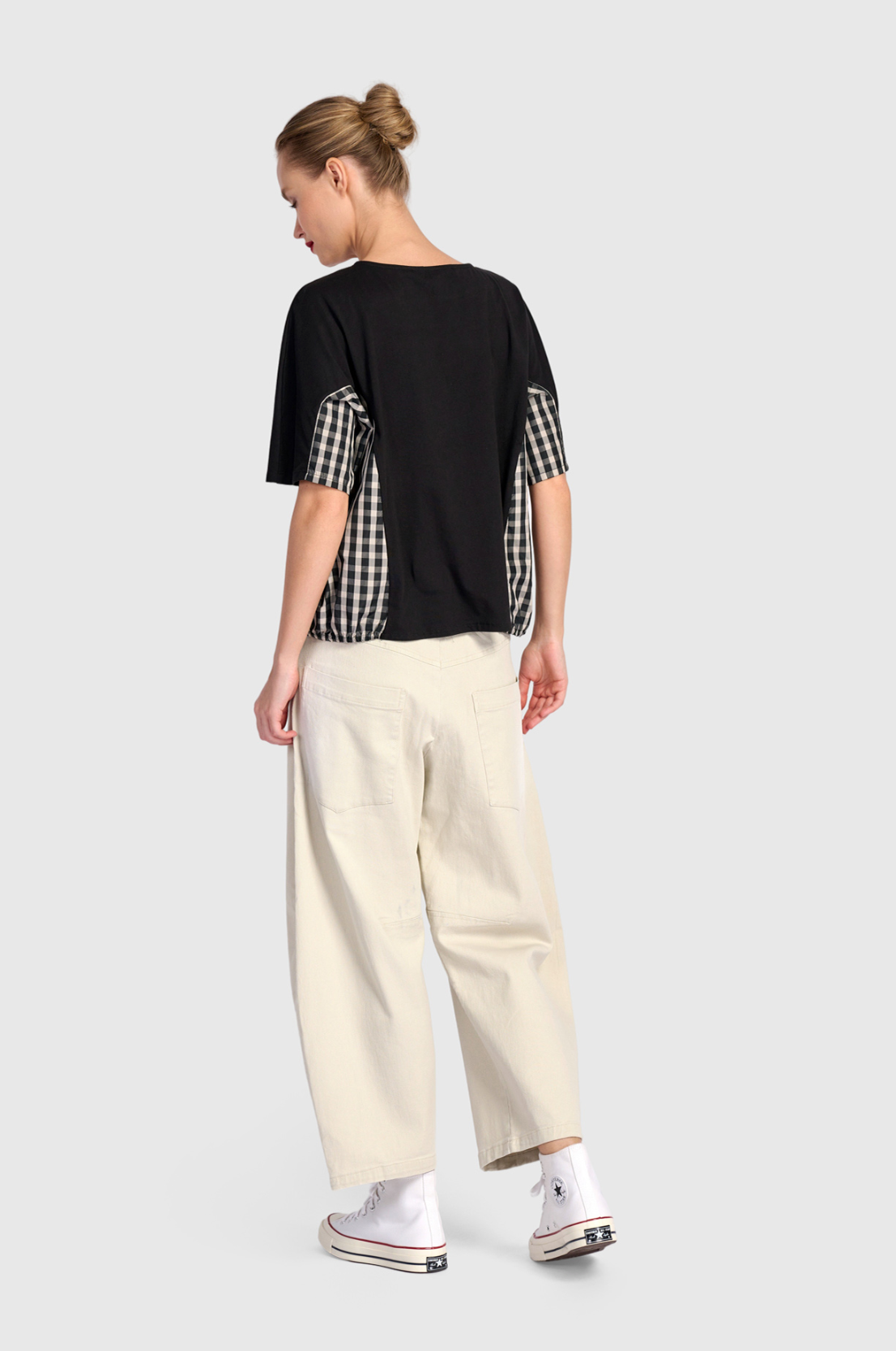 ALEMBIKA Cotton Pants - SP430I - IVORY