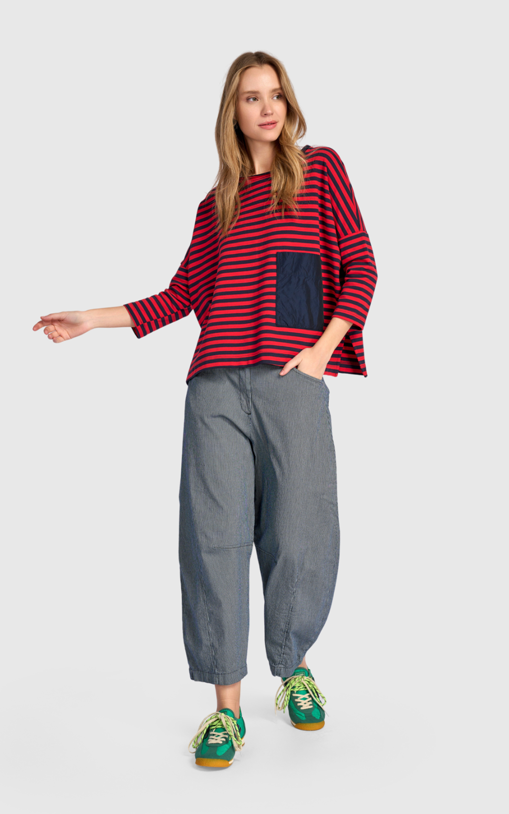 ALEMBIKA Cotton Pants - SP433S - SKY