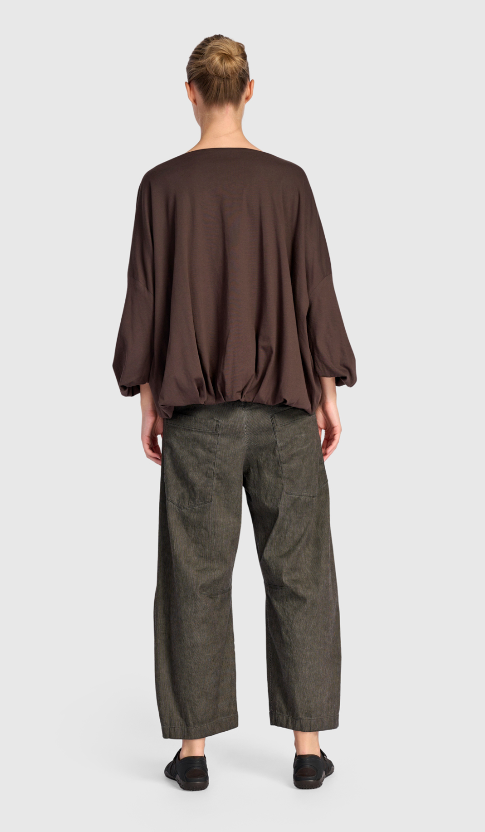 ALEMBIKA Cotton Pants - SP433T - TRUFFLE