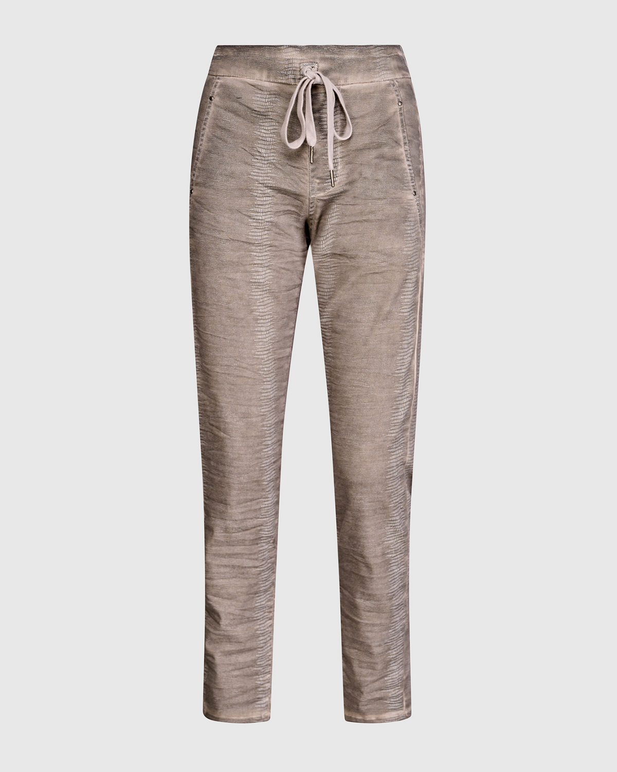 ALEMBIKA Cotton Pants - SP435T - TAUPE
