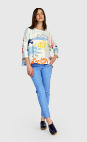 ALEMBIKA Cotton Pants - SP437S - SKY