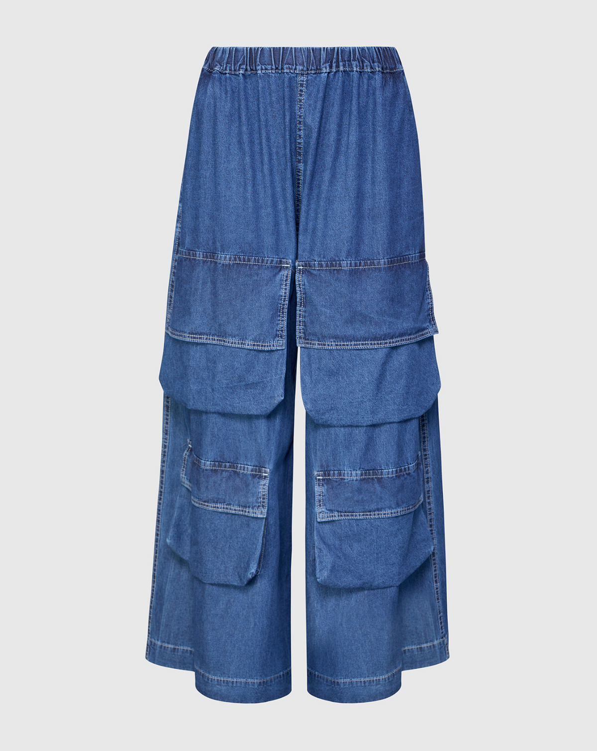 ALEMBIKA Denim Pants - SP440D - DENIM