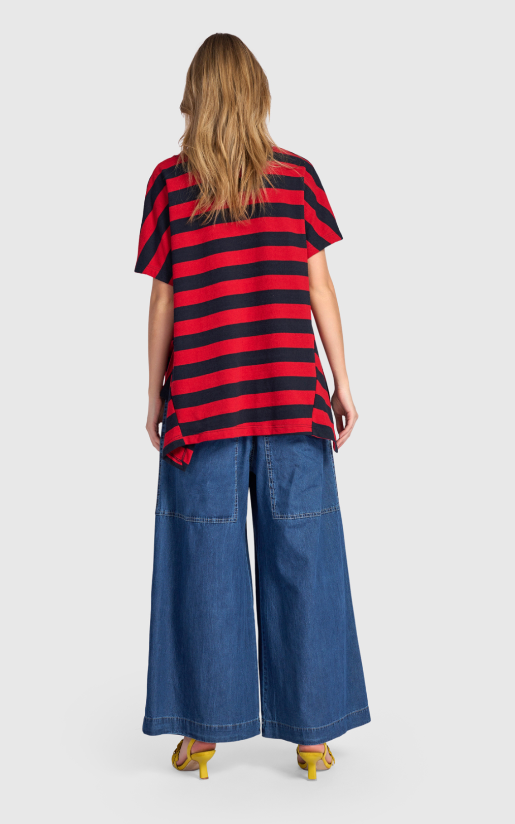 ALEMBIKA Denim Pants - SP440D - DENIM