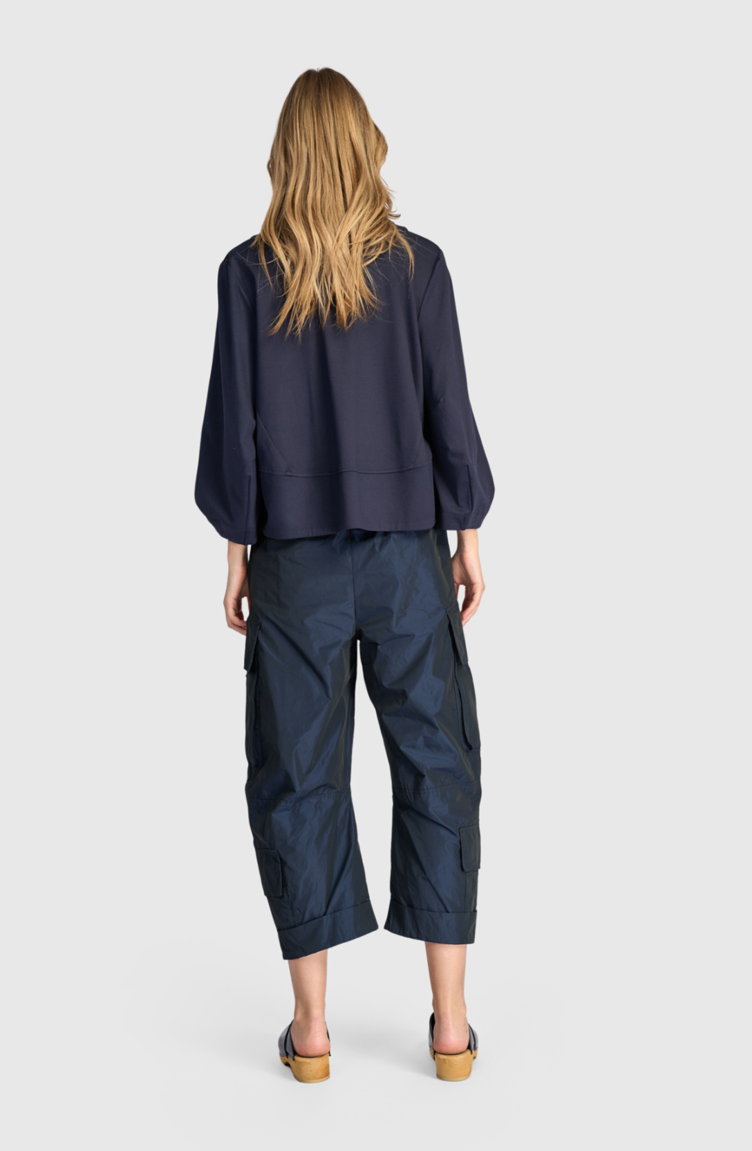 ALEMBIKA Taffeta Pants - SP445M - MIDNIGHT