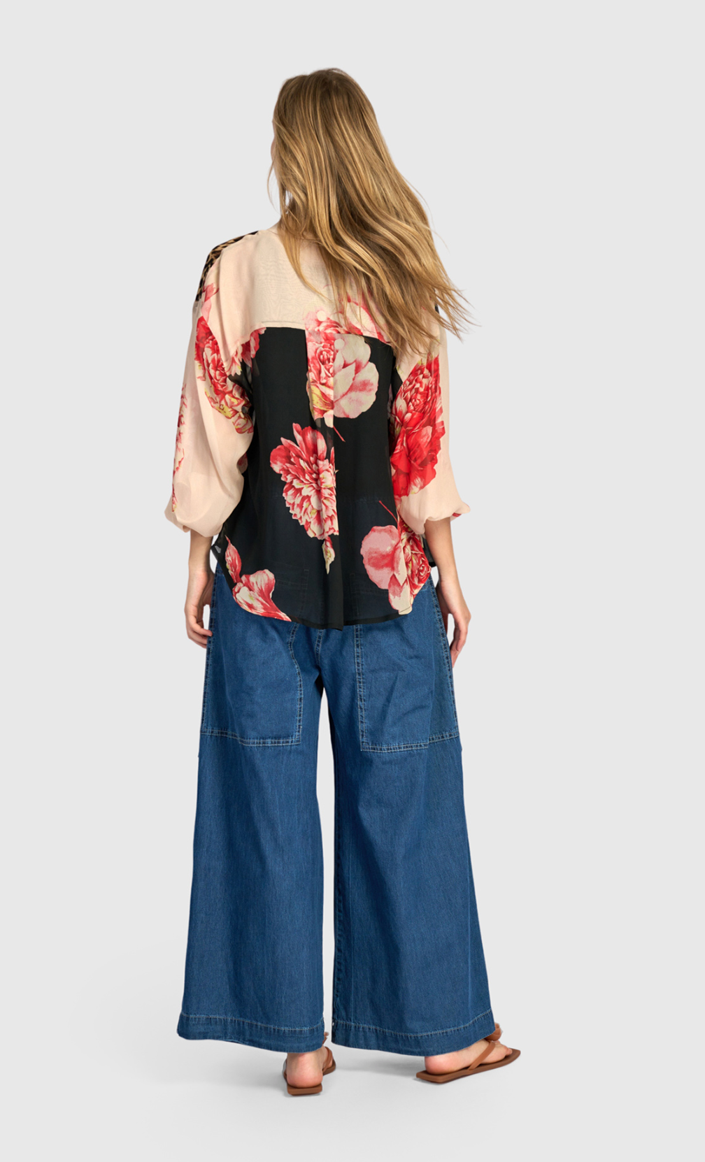 ALEMBIKA Viscose Top - ET342F - FLORAL