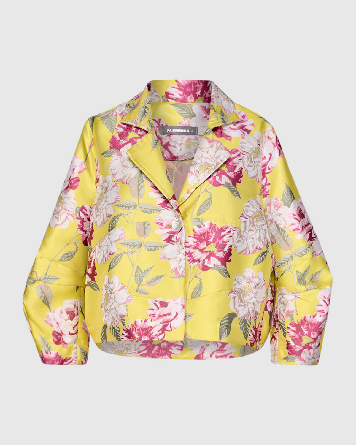 ALEMBIKA Taffeta Jacket - SJ220F - FLORAL