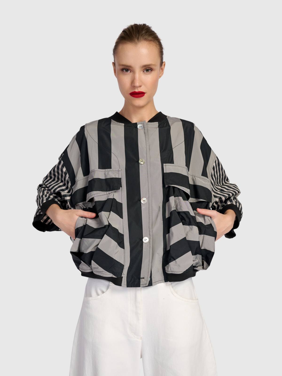 ALEMBIKA Taffeta Jacket - UJ329S - SOHO