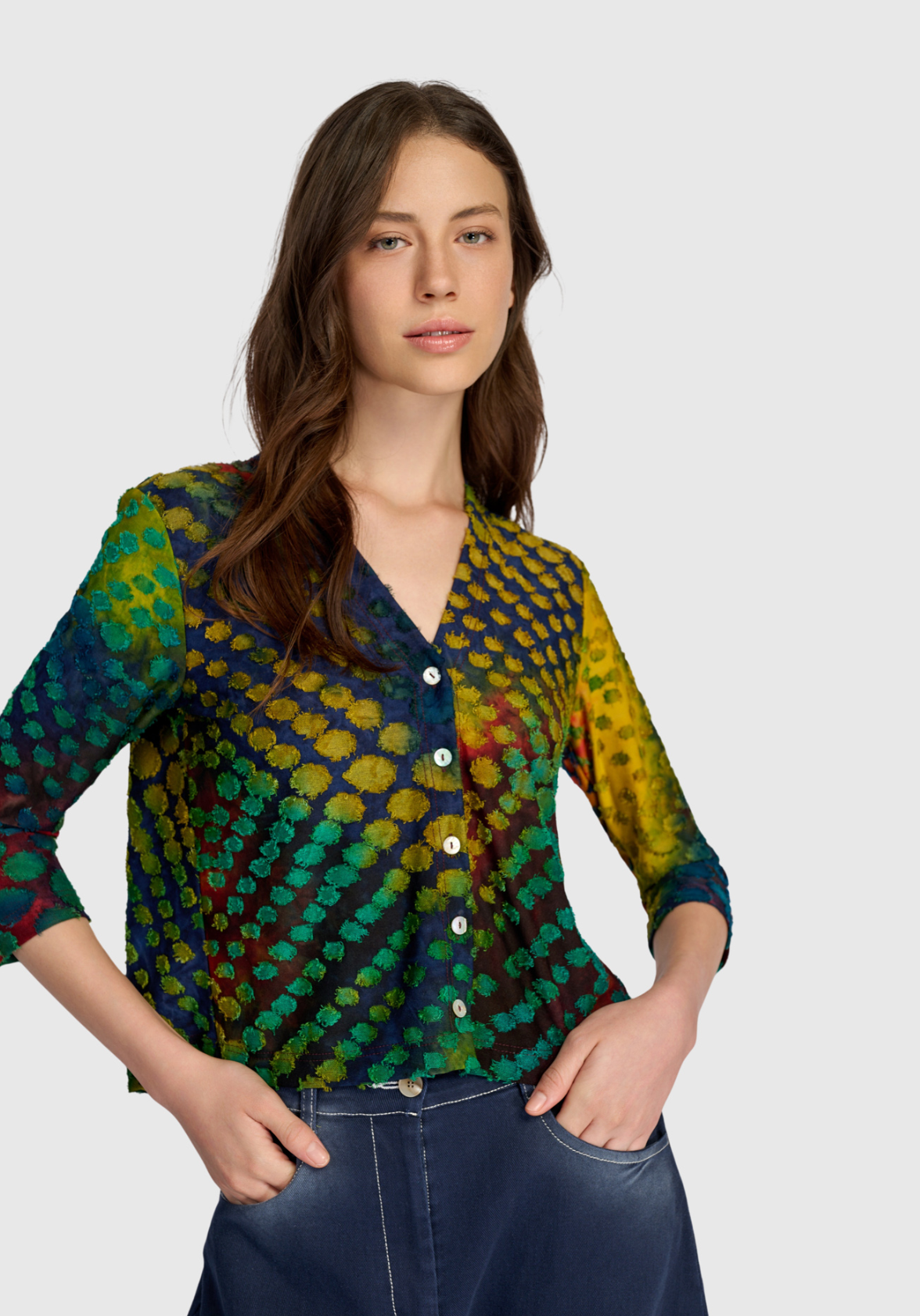 ALEMBIKA Poly-Visco Jacket - SJ232K - KLEIDO