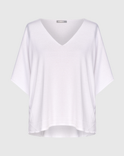 ALEMBIKA Visco-Knit Sweater - AS703W - WHITE