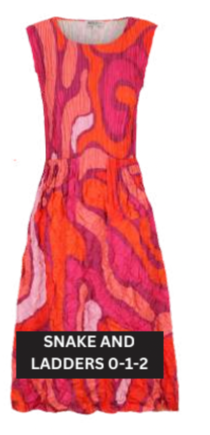 Alquema Smash Pocket Dress - SNAKES AND LADDERS