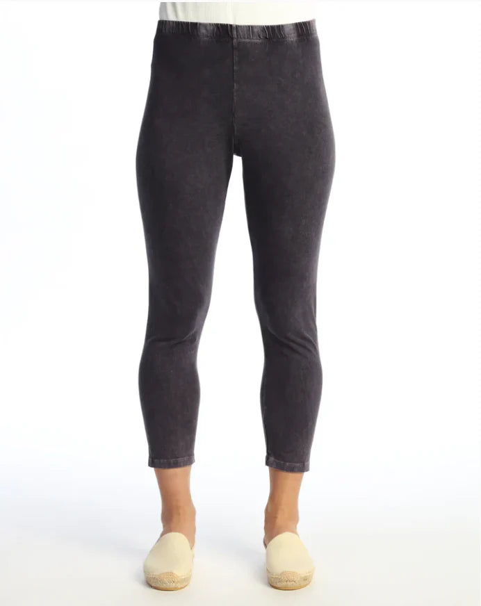 JESS & JANE "CROP LEGGING" - M37 - BLACK