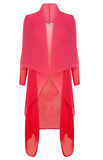 Alquema Long Collare Coat - ROSEHIP