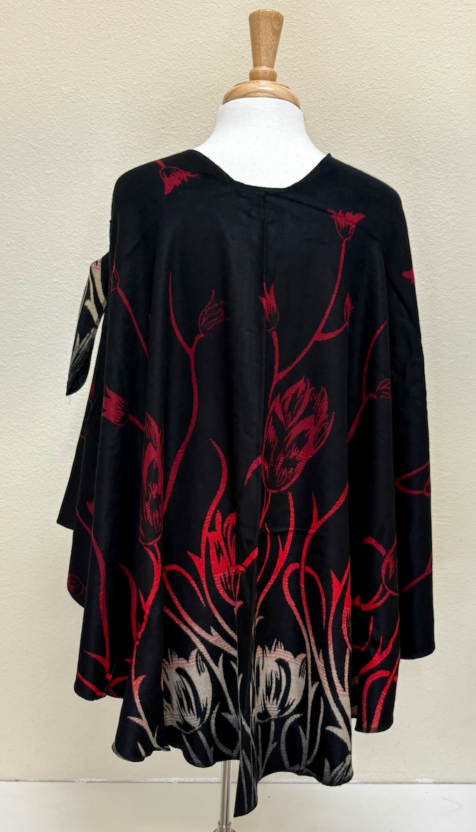 Rapti Cashmere Buckle Shawl - PRINT 39